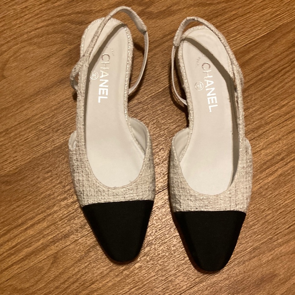 Chanel slingbacks